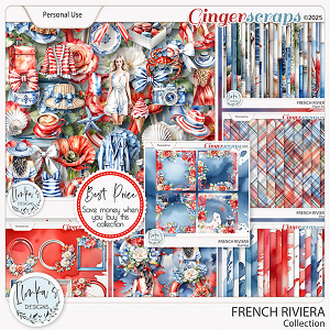 French Riviera Collection by Ilonka's Designs 