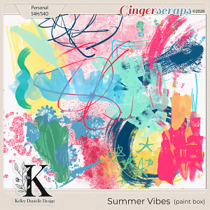 Summer Vibes Paint Box by Kelley Danielle Design