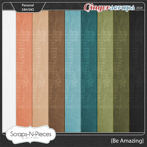 Be Amazing Solids by Scraps N Pieces