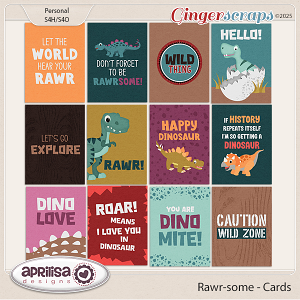 Rawr-some - Cards by Aprilisa Designs