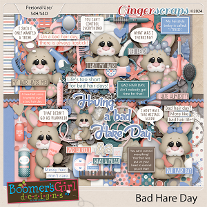 Bad Hare Day by BoomersGirl Designs