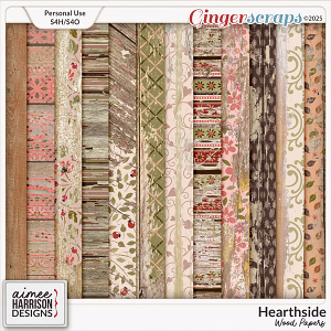 Hearthside Wood Papers by Aimee Harrison