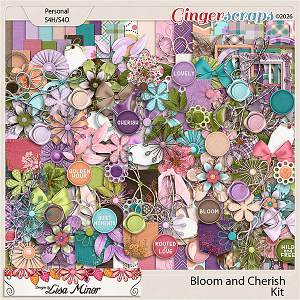 Bloom and Cherish from Designs by Lisa Minor