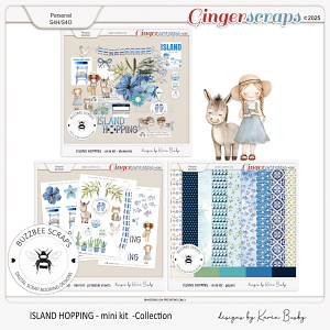 Buzzbee Scraps: Island Hopping Mini Collection