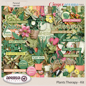 Plants Therapy - Kit by Aprilisa Designs