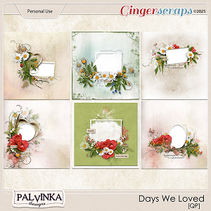 Days We Loved QP by Palvinka Designs