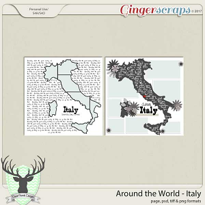 Around the World Countries: by Dear Friends Designs