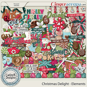 Christmas Delight - Elements by CathyK Designs