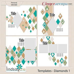 Templates - Diamonds 1 by Lindsay Jane
