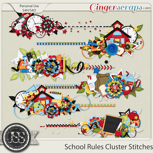 School Rules Cluster Stitches