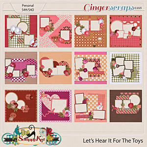Let's Hear It For The Toys Quick Pages by The Scrappy Kat