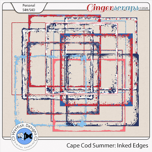 Cape Cod Summers: Inked Edges by Wetfish Designs