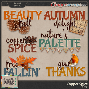 Copper Spice Titles by Aimee Harrison