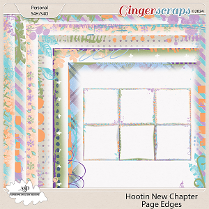 Hootin New Chapter Page Edges by Adrienne Skelton Designs