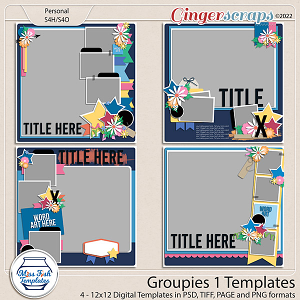 Groupies 1 Templates by Miss Fish