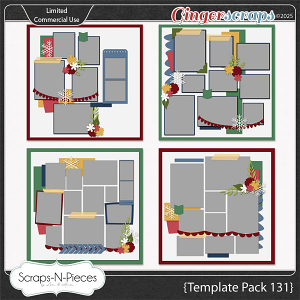Template Pack 131 by Scraps N Pieces