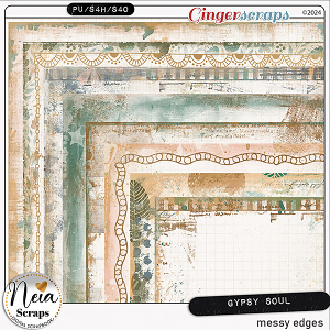 Gypsy Soul - Messy Edges - by Neia Scraps