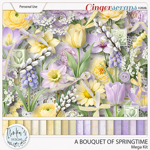 A Bouquet Of Springtime Mega Kit by Ilonka's Designs
