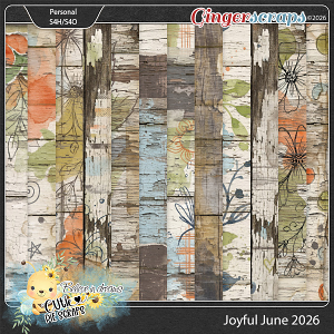 Joyful June 2026 Wood Papers 