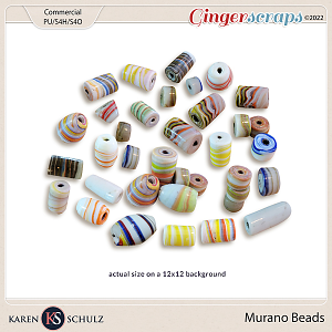 Murano Beads by Karen Schulz