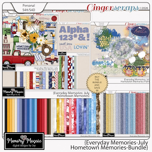 Everyday Memories: July-Hometown Memories Bundle by. Memory Mosaic
