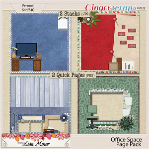 Office Space Page Pack from Designs by Lisa Minor