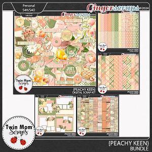 Peachy Keen - BUNDLE by Twin Mom Scraps