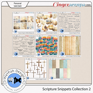 Scripture Snippets 2 Collection by Wetfish Designs 