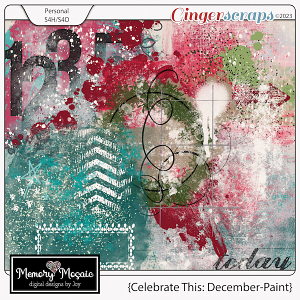 Celebrate This: December-Paint by Memory Mosaic