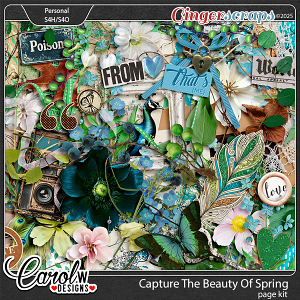 Capture the beauty of spring-Page Kit