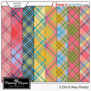 I Did It-May Plaids by Memory Mosaic