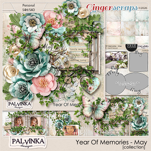 Year Of Memories - May Collection by Palvinka Designs Year Of Memories - May Collection by Palvinka Designs