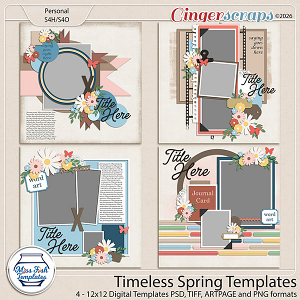 Timeless Spring Templates by Miss Fish