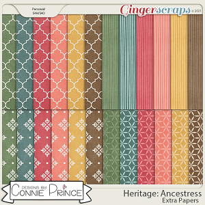 Heritage: Ancestress - Extra Papers by Connie Prince