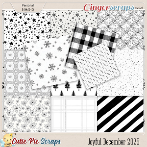 Joyful December 2025 Pattern Papers