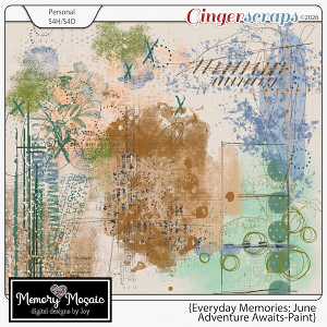 Everyday Memories: June - Adventure Awaits Paint by Memory Mosaic
