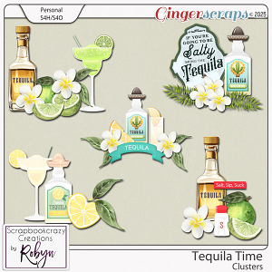 Tequila Time Clusters by Scrapbookcrazy Creations