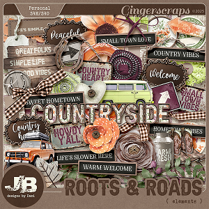 Roots & Roads Elements by JB Studio