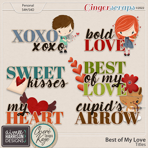 Best of My Love Titles by Aimee Harrison and Chere Kaye Designs
