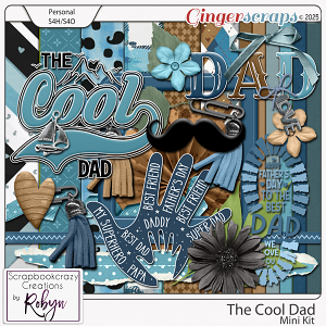 The Cool Dad Mini Kit by Scrapbookcrazy Creations