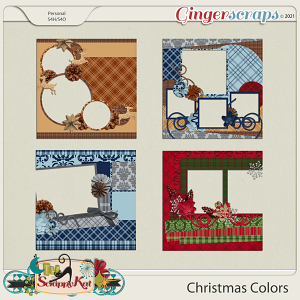 Christmas Colors Quick Pages by The Scrappy Kat Christmas Colors Quick Pages by The Scrappy Kat