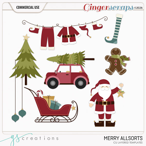 Merry Allsorts Layered Templates (CU) by GS Creations