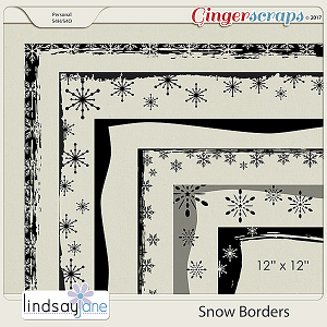 Snow Borders by Lindsay Jane