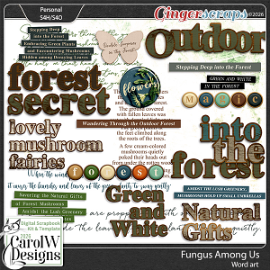 Fungus Among Us-Word art