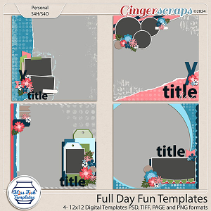 Full Day Fun Templates by Miss Fish