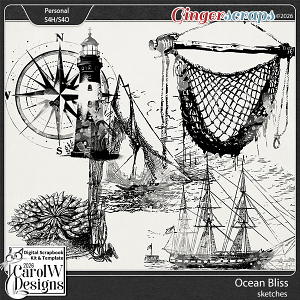 Ocean Bliss-Sketches 