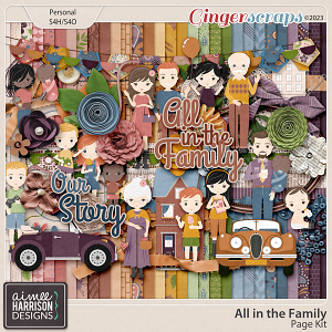 All In the Family Page Kit by Aimee Harrison