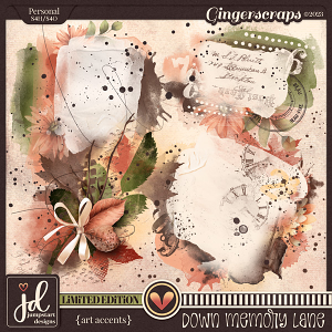 Down Memory Lane {Art Accents} LIMITED EDITION