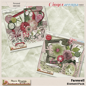Farewell Element Pack  by Moore Blessings Digital Design