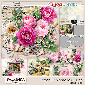 Year Of Memories - June Collection by Palvinka Designs